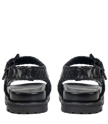 SANDÁLIA FLATFORM SCARLET PAULA TORRES PRETO