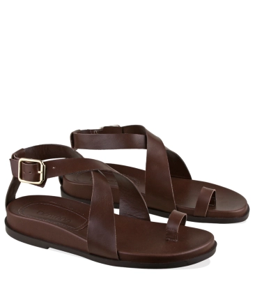 SANDÁLIA RASTEIRA BENTANA MARROM