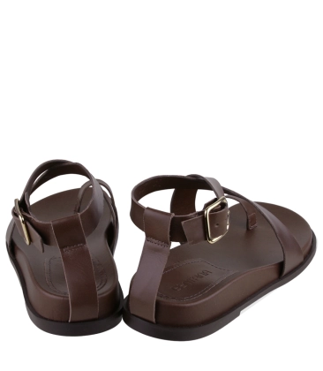 SANDÁLIA RASTEIRA BENTANA MARROM