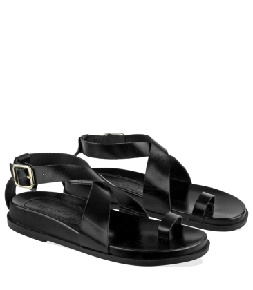 SANDÁLIA RASTEIRA BENTANA PRETO