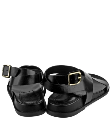 SANDÁLIA RASTEIRA BENTANA PRETO