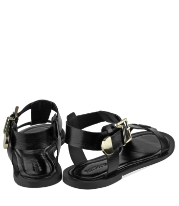 SANDÁLIA RASTEIRA BENTANA PRETO