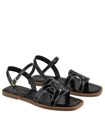 SANDÁLIA RASTEIRA BENTANA PRETO