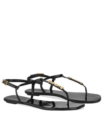 SANDÁLIA RASTEIRA CRYSTAL SCHUTZ PRETO