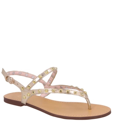 SANDÁLIA RASTEIRA ESSENCIAIS LUIZA BARCELOS DOURADO