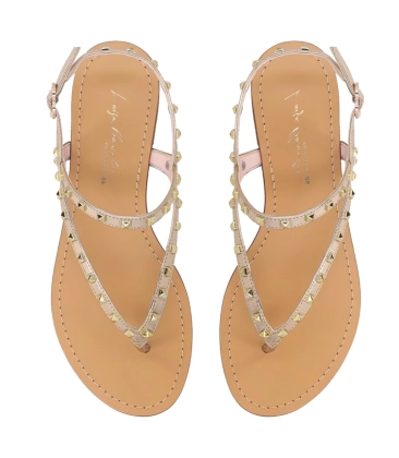 SANDÁLIA RASTEIRA ESSENCIAIS LUIZA BARCELOS DOURADO