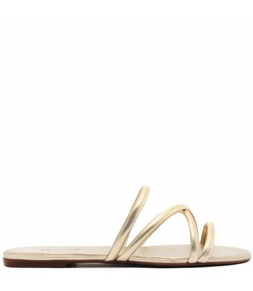 Sandália Rasteira Flat Pirâmide Confortável Dia a Dia Casual Caramelo 34 em  Promoção | Ofertas na Americanas