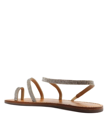 SANDÁLIA RASTEIRA IRIS SHINE SCHUTZ BEGE