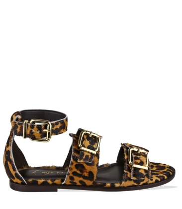 SANDÁLIA RASTEIRA LUIZA BARCELOS ANIMAL PRINT