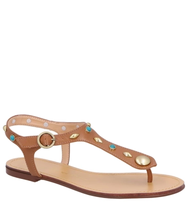 SANDÁLIA RASTEIRA LUIZA BARCELOS CARAMELO