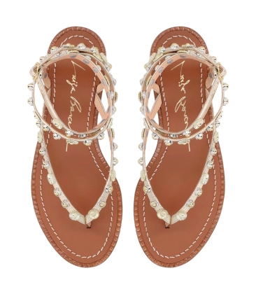 SANDÁLIA RASTEIRA LUIZA BARCELOS DOURADO