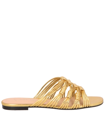 SANDÁLIA RASTEIRA LUIZA BARCELOS DOURADO