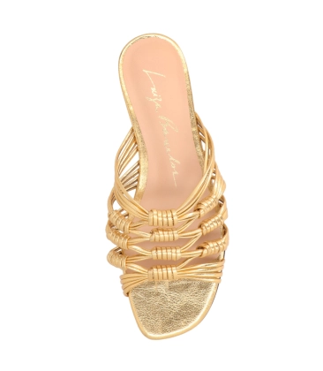 SANDÁLIA RASTEIRA LUIZA BARCELOS DOURADO