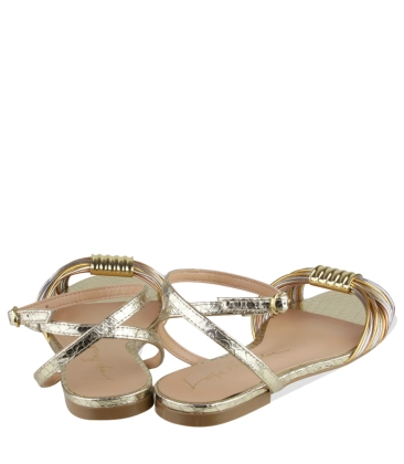 SANDÁLIA RASTEIRA LUIZA BARCELOS DOURADO