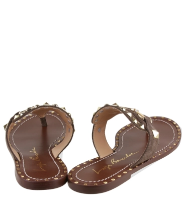 SANDÁLIA RASTEIRA LUIZA BARCELOS MARROM