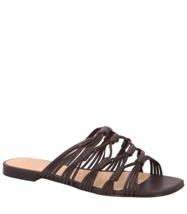 SANDÁLIA RASTEIRA LUIZA BARCELOS MARROM