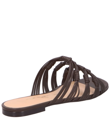 SANDÁLIA RASTEIRA LUIZA BARCELOS MARROM