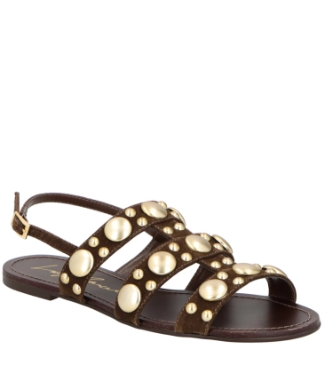 SANDÁLIA RASTEIRA LUIZA BARCELOS MARROM