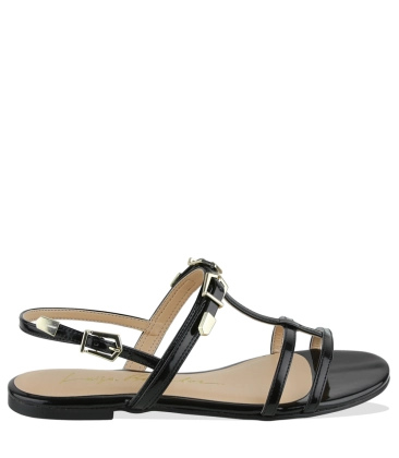 SANDÁLIA RASTEIRA LUIZA BARCELOS PRETO