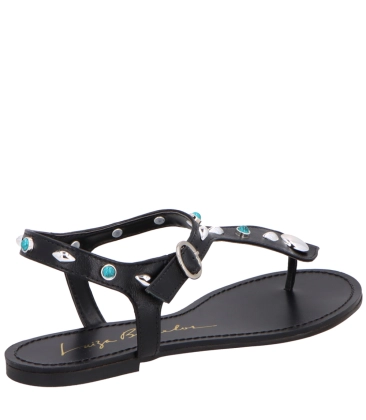 SANDÁLIA RASTEIRA LUIZA BARCELOS PRETO