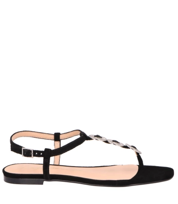 SANDÁLIA RASTEIRA LUIZA BARCELOS PRETO