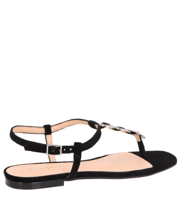 SANDÁLIA RASTEIRA LUIZA BARCELOS PRETO