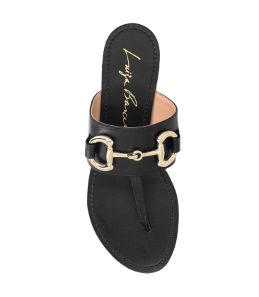 SANDÁLIA RASTEIRA LUIZA BARCELOS PRETO