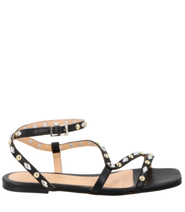 SANDÁLIA RASTEIRA LUIZA BARCELOS PRETO