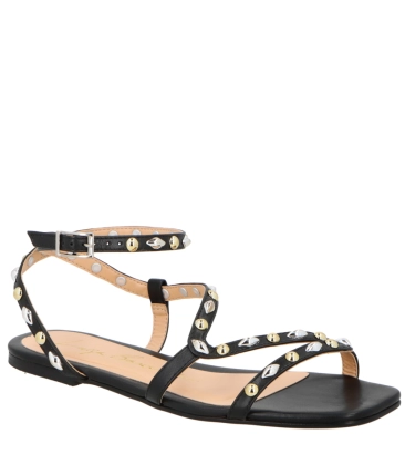 SANDÁLIA RASTEIRA LUIZA BARCELOS PRETO