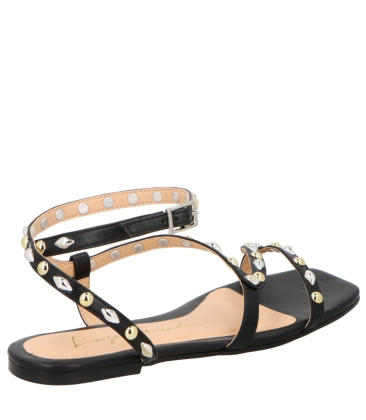 SANDÁLIA RASTEIRA LUIZA BARCELOS PRETO