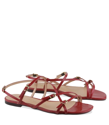 SANDÁLIA RASTEIRA LUIZA BARCELOS VERMELHO