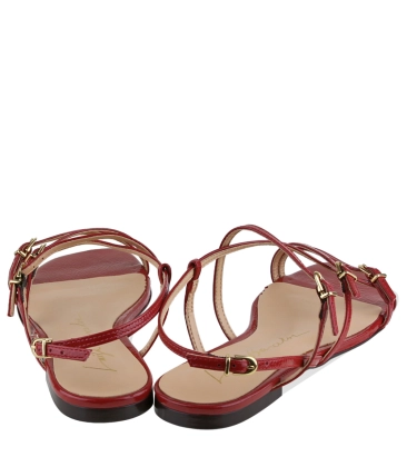 SANDÁLIA RASTEIRA LUIZA BARCELOS VERMELHO