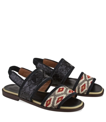 SANDÁLIA RASTEIRA LULY BOTTI PRETO