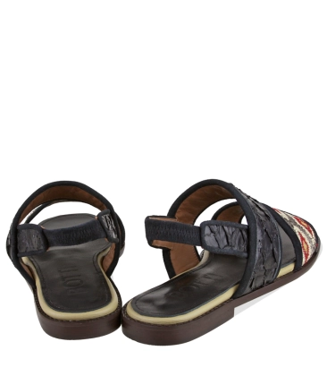 SANDÁLIA RASTEIRA LULY BOTTI PRETO