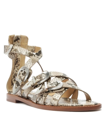 SANDÁLIA RASTEIRA WILD FLAT SCHUTZ ANIMAL PRINT