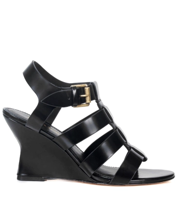 SANDÁLIA SALTO ALTO ANABELA MADSON PAULA TORRES PRETO