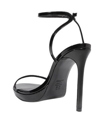 SANDÁLIA SALTO ALTO EYE SCHUTZ PRETO