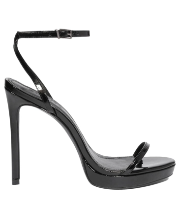 SANDÁLIA SALTO ALTO EYE SCHUTZ PRETO