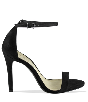 SANDÁLIA SALTO ALTO GISELE SCHUTZ PRETO Acquarela Shop