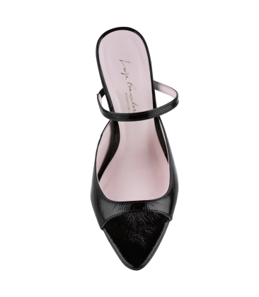 MULE SALTO ALTO ESSENCIAIS LUIZA BARCELOS PRETO