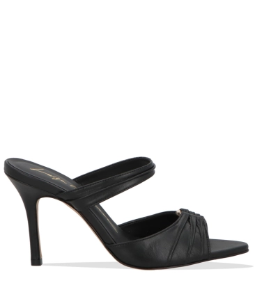 SANDÁLIA SALTO ALTO LUIZA BARCELOS PRETO