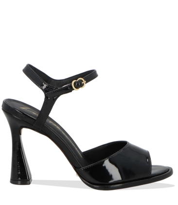 SANDÁLIA SALTO ALTO LUIZA BARCELOS PRETO