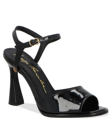 SANDÁLIA SALTO ALTO LUIZA BARCELOS PRETO