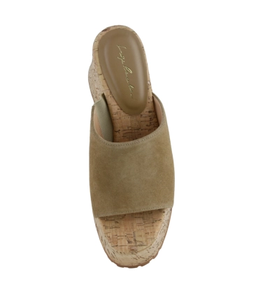 SANDÁLIA SALTO ALTO PLATAFORMA LUIZA BARCELOS BEGE