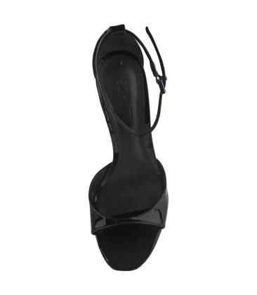 SANDÁLIA SALTO ALTO SCARLETT SCHUTZ PRETO