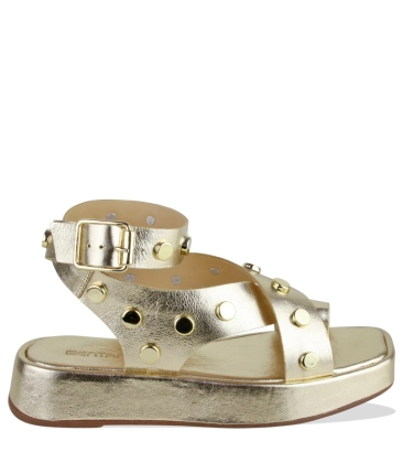 Sandalia flatform salto sales baixo