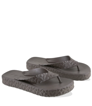 SANDÁLIA SALTO BAIXO LUIZA BARCELOS MARROM