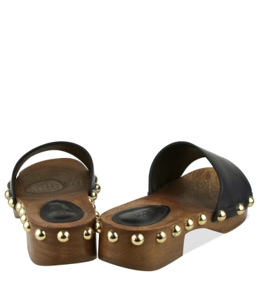 SANDÁLIA SALTO BAIXO SCHUTZ PRETO