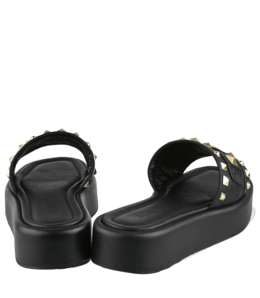 SANDÁLIA SALTO BAIXO SCHUTZ PRETO