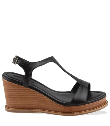 SANDÁLIA SALTO MÉDIO BENTANA PRETO